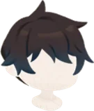 訪れた少年のショートヘア