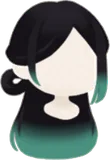 瞑想の結い髪