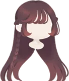 学生さんのロングヘア