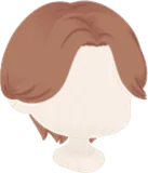 ナチュラルなショートヘア