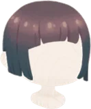 冬色のパッツンボブ
