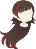 ぱっつんアシメロング