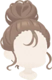 ふんわりお団子ヘア