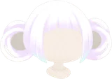 ホワイトケーブルヘア