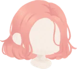 かきあげアンニュイボブヘア