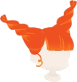 キャロットツインヘア