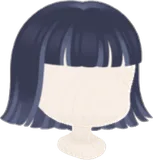 外ハネおかっぱヘア