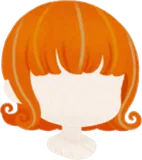 ハッピーパンプキンカラーボブ
