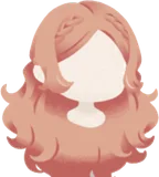 赤ずきんのロングヘア