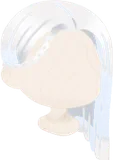 スノーアシメヘア