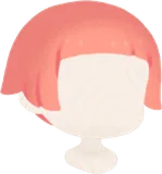 ファッショナブルピンクボブ