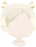 鬼角お団子ヘア