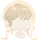 春のるんるんおさげ髪