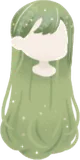 ミストグリーンロング