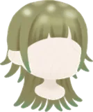 外はね水草シルエットヘア