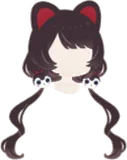 成亥とこのおさげ髪