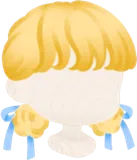 可憐なシニヨンヘア
