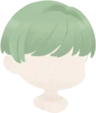 グリーンマッシュヘア