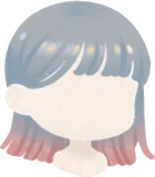ときめくパステルツートーンボブ