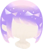 神殿の水晶ヘア
