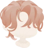 サンドカラーショートヘア