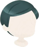 八二分けのオトナヘア