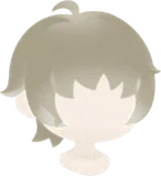 ギザギザ前髪ヘア