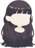 香るパープルブラウンロング