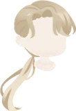ブロンドローポニーテール