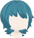 のどかなブルーヘア