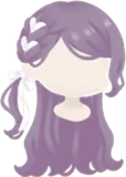 リボンサイドテールヘア