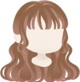 かわいい孫のロングヘア