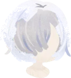 月下美人の銀髪