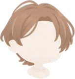 カガミのセンターアレンジヘア
