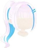 リゼのポニーテールアレンジヘア