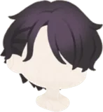 サイド編み込みアレンジショート