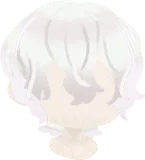 誘う少年の髪