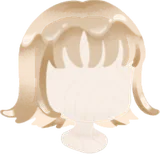 カフェオレなミディアムヘア