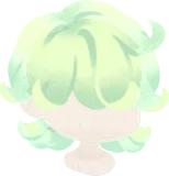 グリーンカールヘア