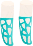 珊瑚のソックス