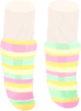 カラフルイースターソックス