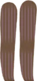 ブラウンストライプタイツ
