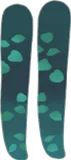 グリーン柄タイツ