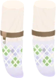 ソックスガーター付きハイソッグス