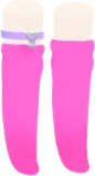 レッグハーネス付きハイソックス