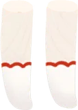 赤いライン靴下