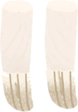 素朴なナチュラルソックス