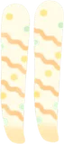 レトロポップな柄タイツ