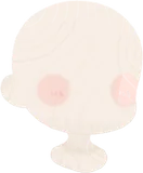 夕暮れに染まるチーク
