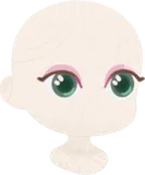 ラベンダーアイシャドウの瞳